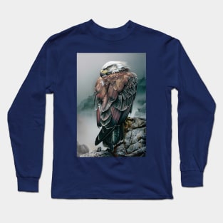 majestic bald eagle Long Sleeve T-Shirt